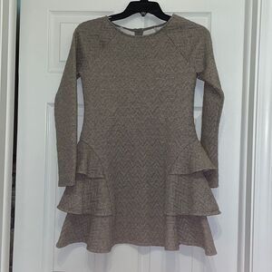 Cat & Jack Gold Glitter Holiday dress